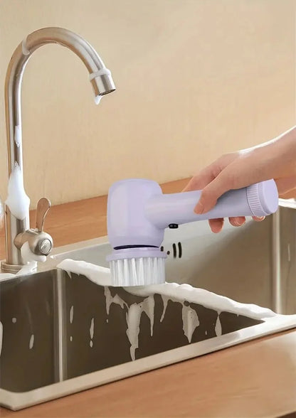 4 in 1 Hand Held Spinning Scrubber